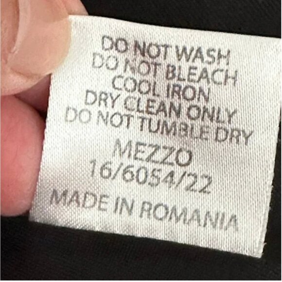 Reiss Women's Double Breasted Tailored Fit Virgin Wool Gray Blazer Size 10 - Picture 10 of 10